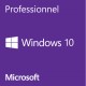 Système d'exploitation Microsoft Windows 10 PRO 64 bits (oem)